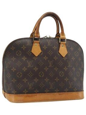 LOUIS VUITTON Monogram Alma Hand Bag M51130 LV Auth 189781